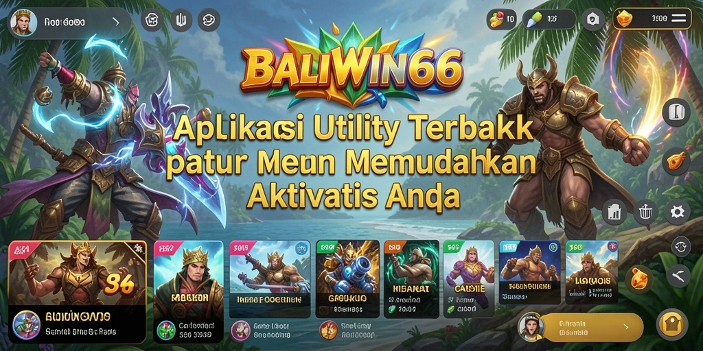 Tampilan antarmuka pengguna BALIWIN66 yang sederhana dan efektif.