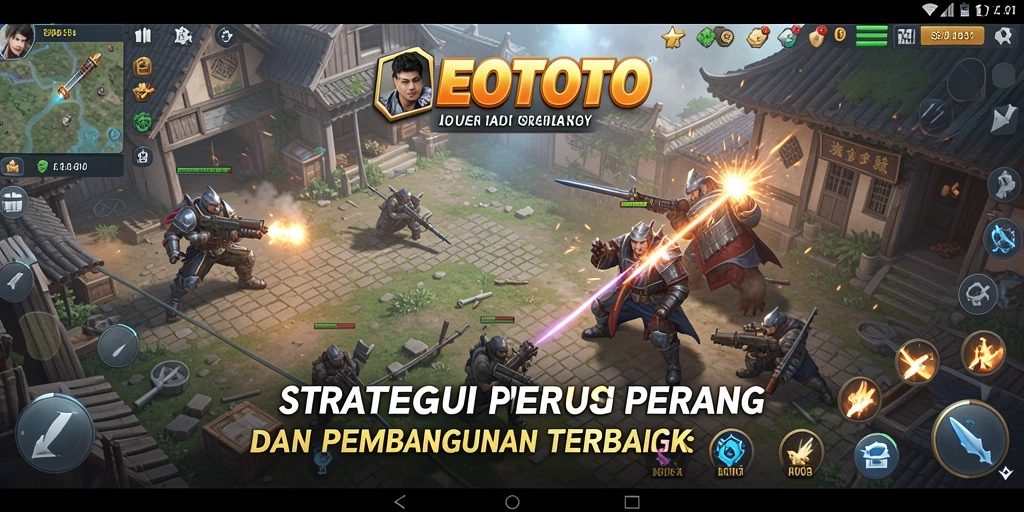 Tampilan menarik dari gameplay strategis NEOTOTO yang menegangkan.