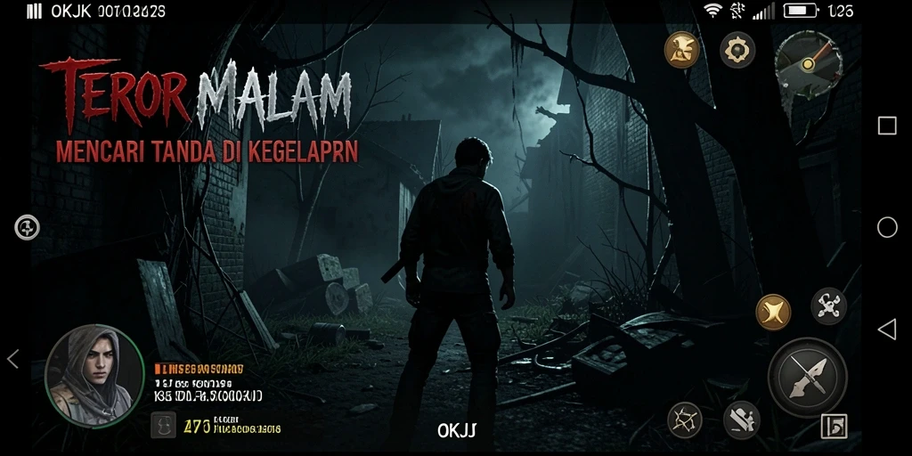 Gameplay menegangkan dan atmosfer menyeramkan pada OKJK.