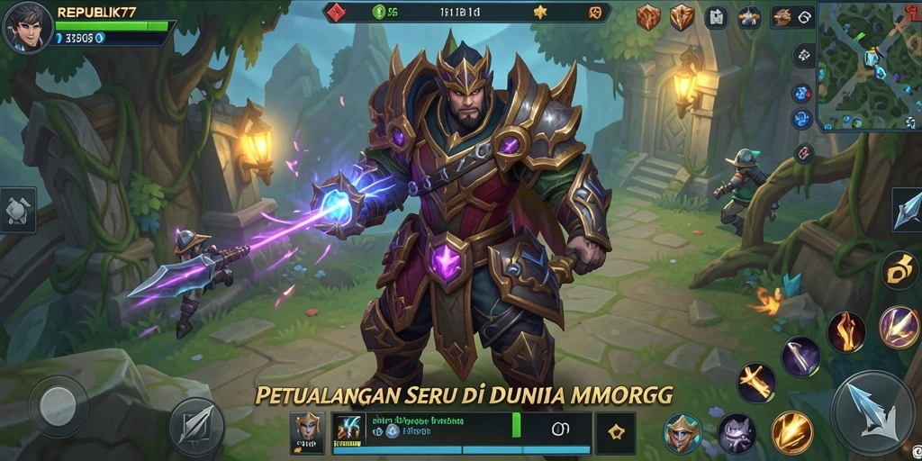 Tampilan menarik dari gameplay seru di REPUBLIK77.