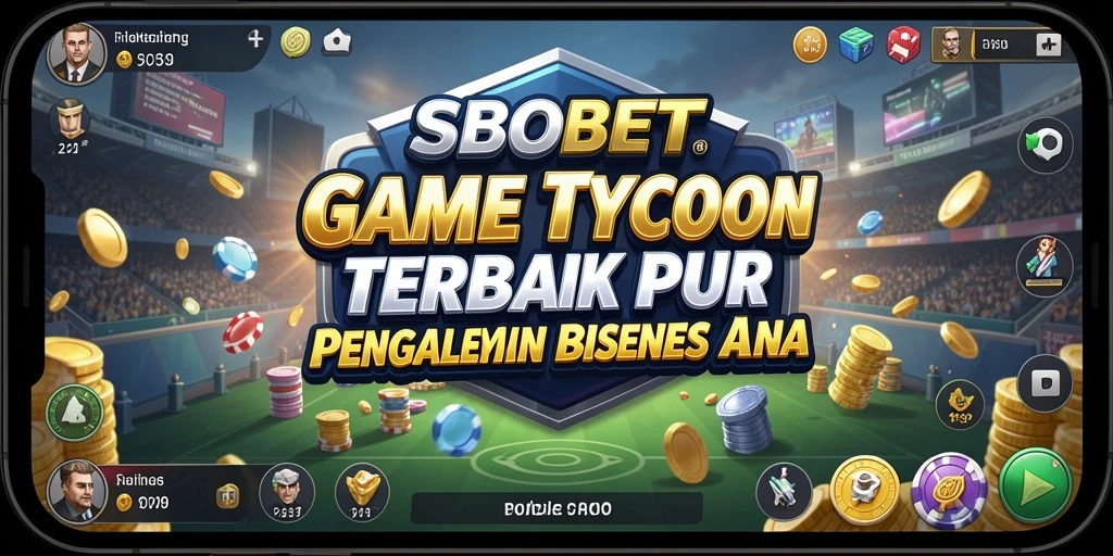 Tampilan menarik dari gameplay Tycoon SBOBET dengan strategi bisnis yang mendebarkan.