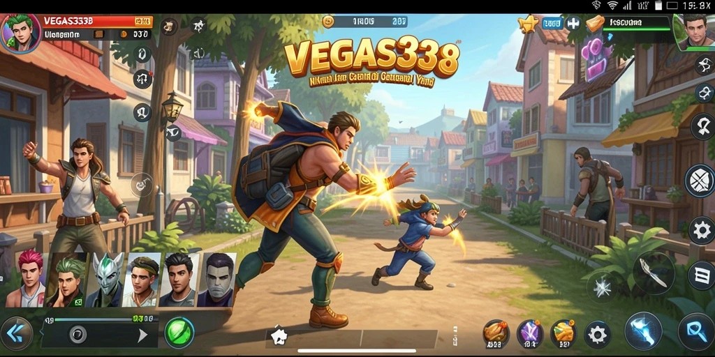 Tangkapan layar dari gameplay menarik VEGAS338 yang seru.