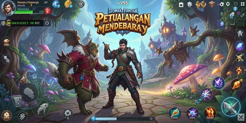 Tampilan menawan dari gameplay <strong>VV55</strong> yang penuh aksi dan eksplorasi.