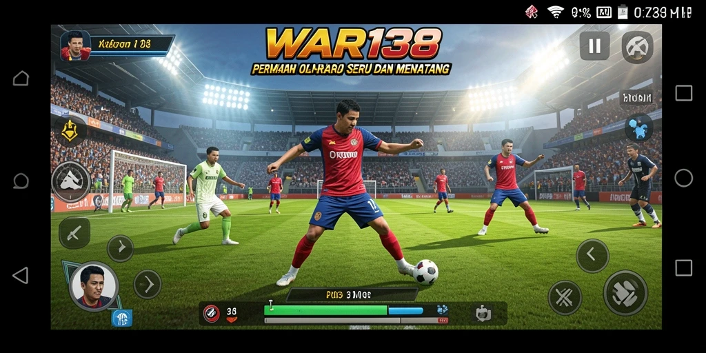 Tampilan gameplay WAR138 yang menegangkan dan penuh aksi.